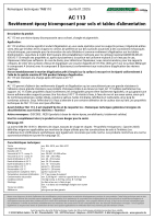 Fiche technique AC113