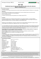 Fiche technique AC122
