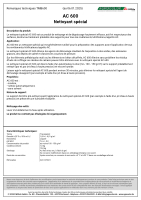 Fiche technique AC600