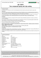 Technical Data Sheet AC130R