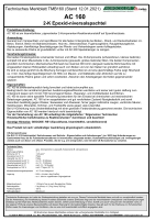 Technical Data Sheet AC160