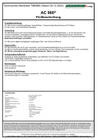 Technical Data Sheet AC960