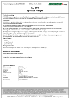 Technisch gegevensblad AC600